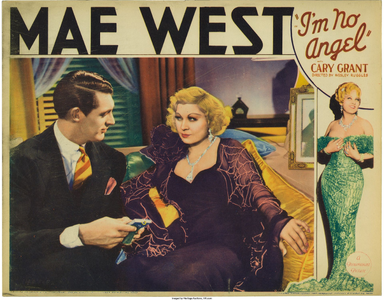 Cary Grand and Mae West in 'I'm No Angel'